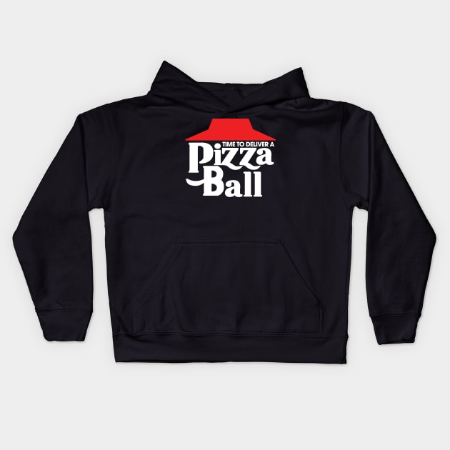 Time to Deliver a Pizza Ball - Eric Andre Show Kids Hoodie by HeavensGateAwayMeme